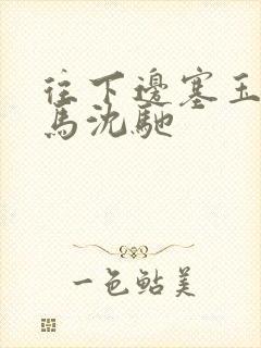 往下边塞玉器骑马沈驰