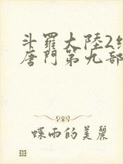 斗罗大陆2绝世唐门第九部