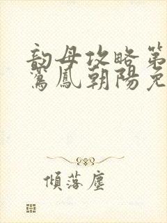 韵母攻略第二部鸾凤朝阳免费阅读