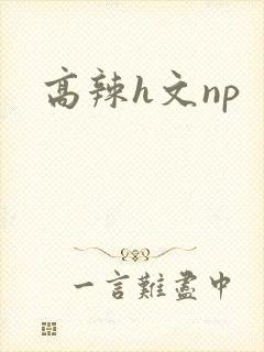 高辣h文np封面