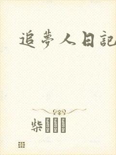 追梦人日记网封面