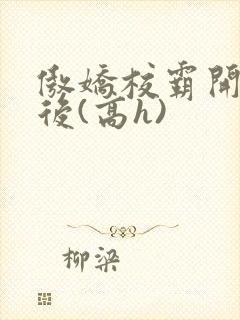 傲娇校霸开荤以后(高h)