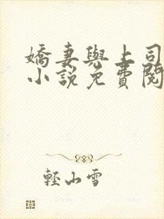 娇妻与上司韩燕小说免费阅读全文