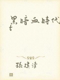 黑暗血时代txt