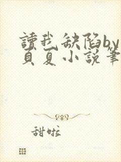 读我缺陷by一页夏小说笔趣阁封面