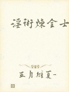 淫术炼金士小说封面