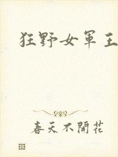 狂野女军王封面