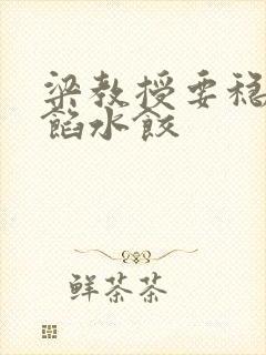 梁教授要稳住肉馅水饺