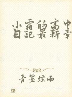 小霜的高中成长日记最新章节封面