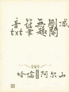 音符无删减全文txt笔趣阁