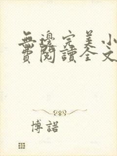 无边完美小说免费阅读全文最新章节封面