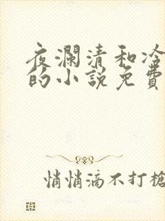 夜澜清和冷意欢的小说免费阅读封面