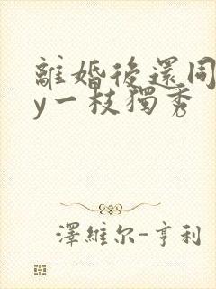 离婚后还同居by一枝独秀