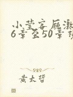 小莹客厅激情46章至50章视