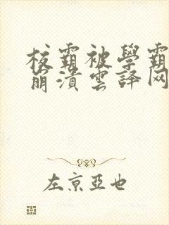 校霸被学霸玩到崩溃云译网