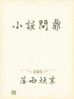 小说问鼎封面
