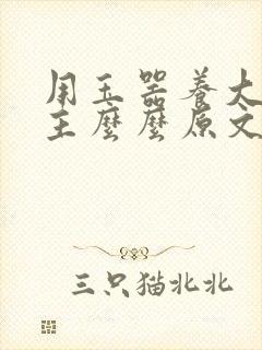 用玉器养大的公主么么原文