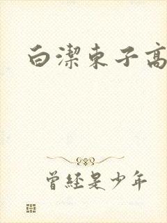 白洁东子高义