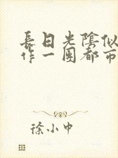 长日光阴似箭乱作一团都市言情