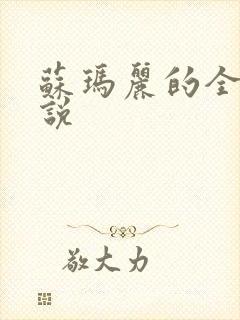 苏玛丽的全部小说