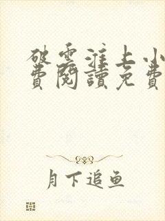 破云淮上小说免费阅读免费