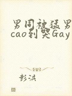 男同被猛男房东cao到哭Gay封面