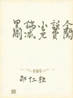 黑锅小说全文无删减免费阅读封面