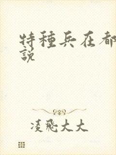 特种兵在都市小说