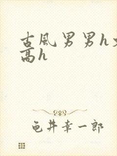 古风男男h文肉高h
