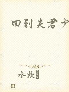 回到夫君少年时