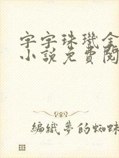 字字珠玑金银花小说免费阅读