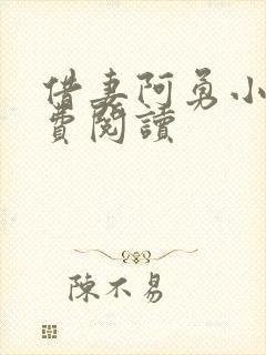 借妻阿勇小说免费阅读封面