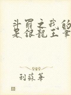 斗罗之我的老婆是银龙王笔趣阁