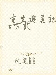 重生追美记txt下载