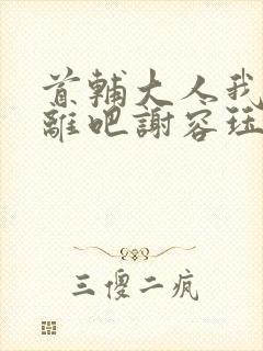 首辅大人我们和离吧谢容珏