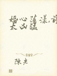 婚心荡漾,前夫太凶猛