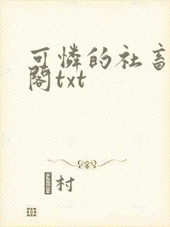 可怜的社畜笔趣阁txt