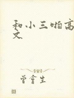 和小三啪高辣h文