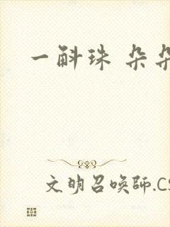 一斛珠 朵朵舞封面