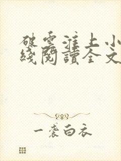 破云淮上小说在线阅读全文封面