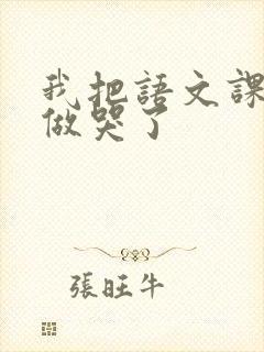 我把语文课代表做哭了封面