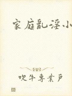 家庭乱淫小说封面