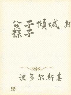 公子倾城 维和粽子