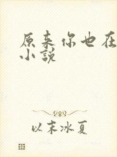 原来你也在这里小说