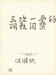 三攻一受的3p调教囚禁