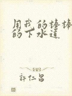 用我的棒棒通你的下水道