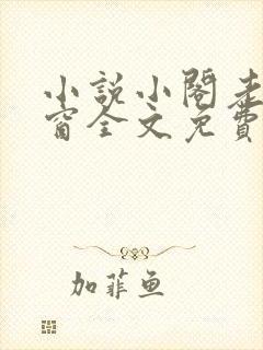 小说小阁老无弹窗全文免费阅读