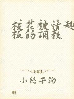 校花被情趣店老板的调教