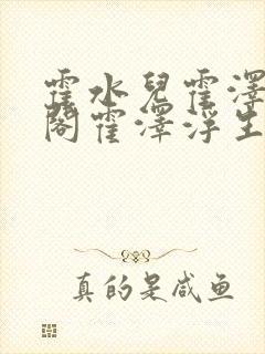 霍水儿霍泽笔趣阁霍泽浮生云封面