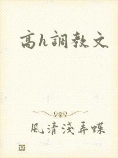 高h调教文
